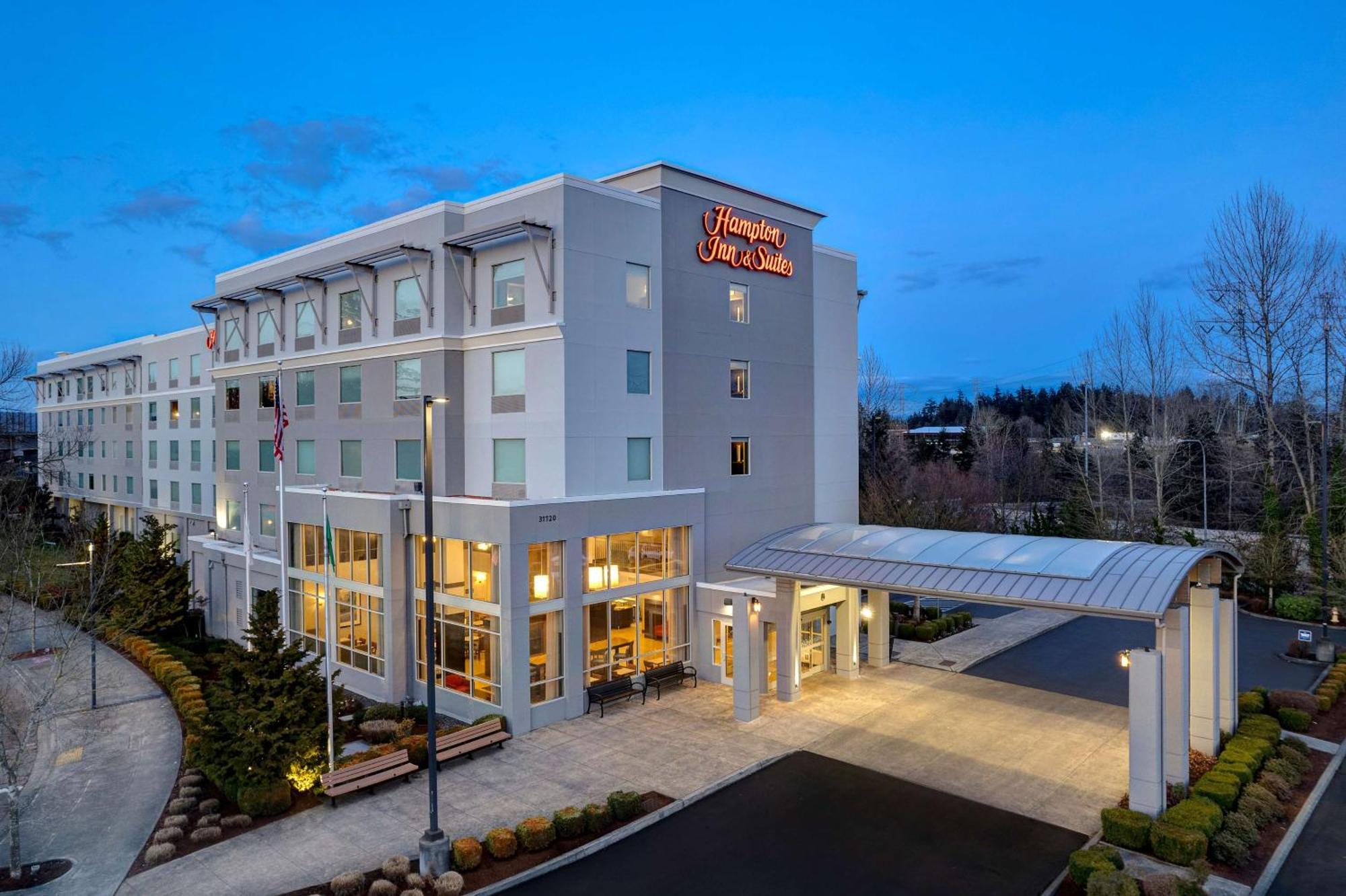Hampton Inn & Suites Seattle/Federal Way Exterior foto